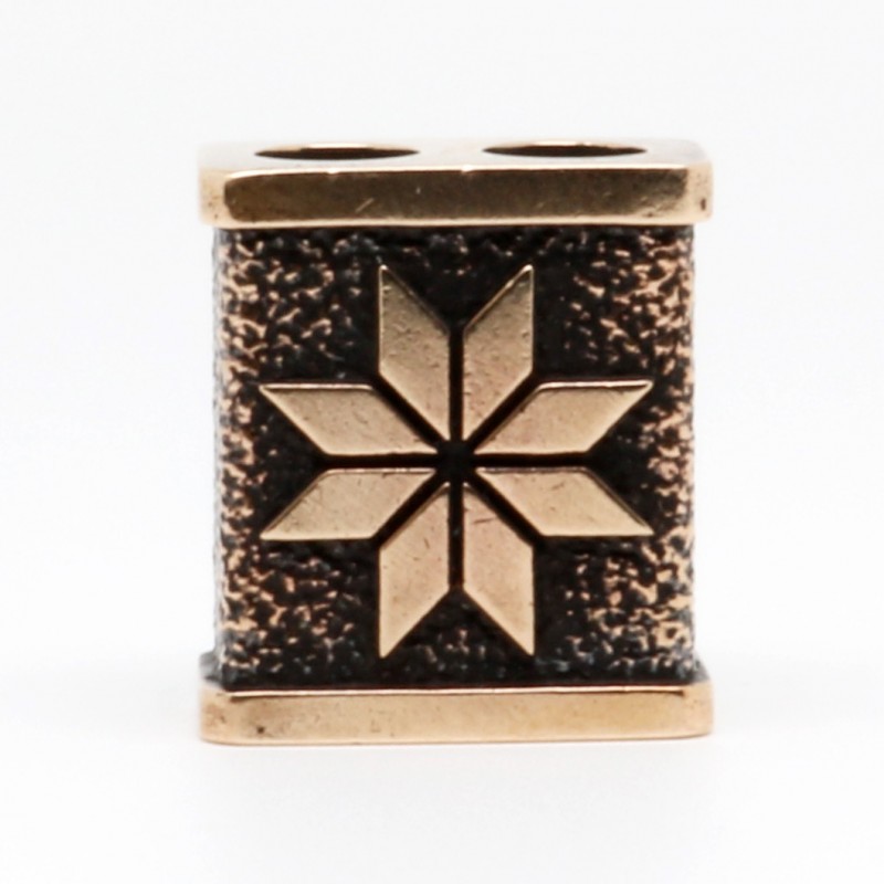 картинка Бусина прямоугольная Алатырь РЗ-ФБС1351418БР от магазина El Corazon