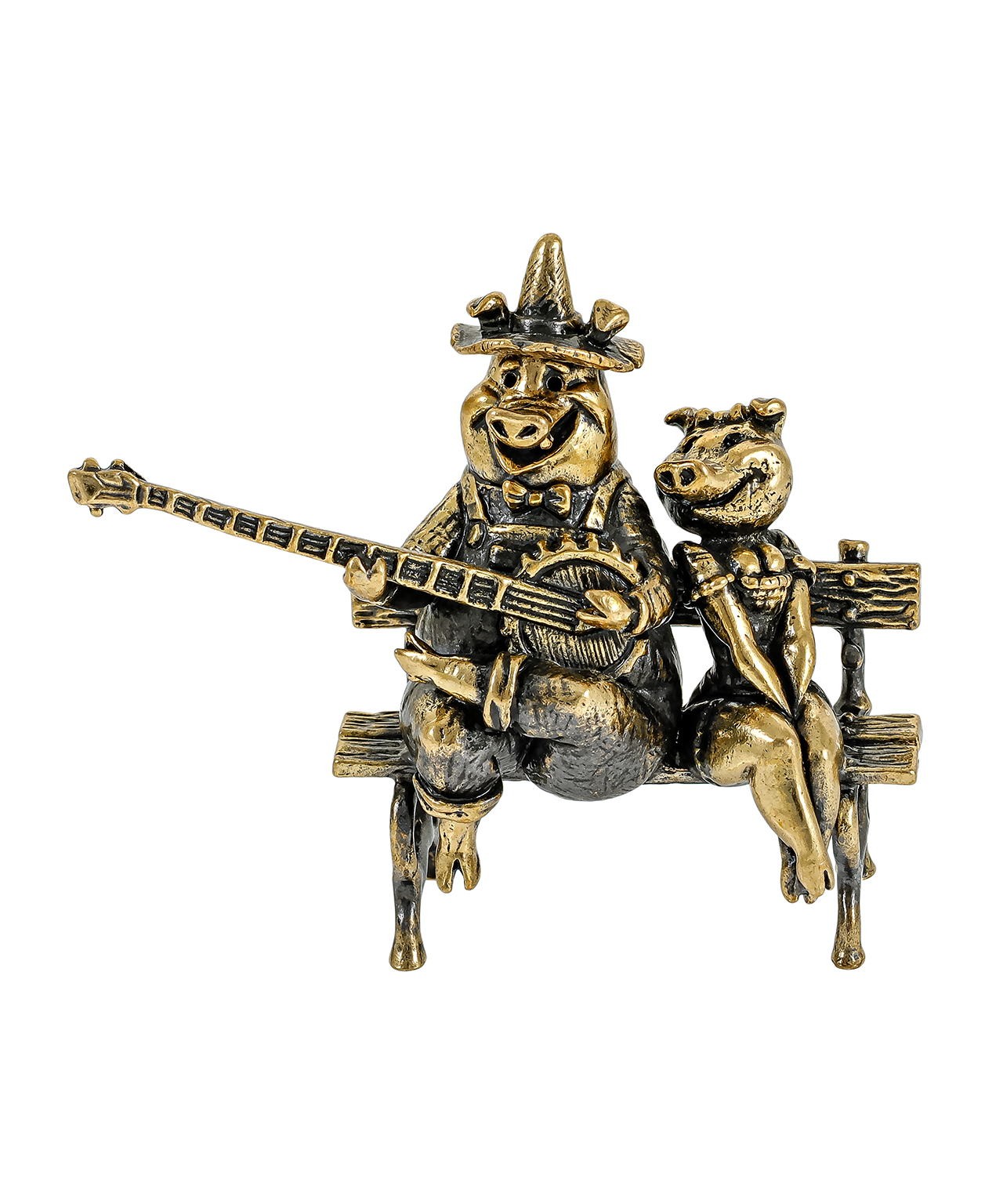 картинка Поросята Ляси Тряси без подставки 3648.1 от магазина El Corazon