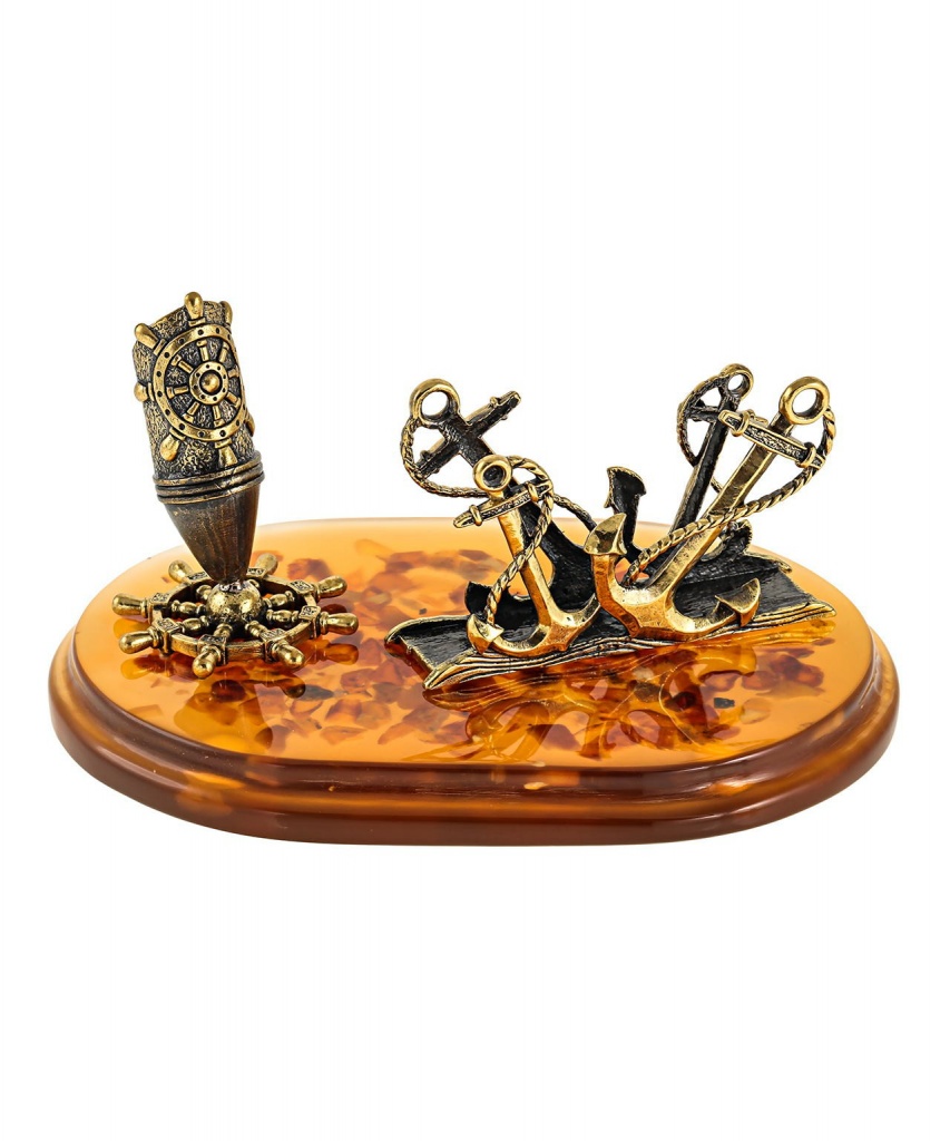 картинка Визитница Море-Якоря 1417 от магазина El Corazon