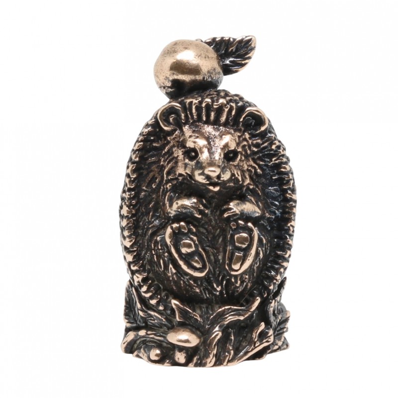 картинка Фигурка Ёжик с яблочком РЗ-ФЕ075839БР от магазина El Corazon