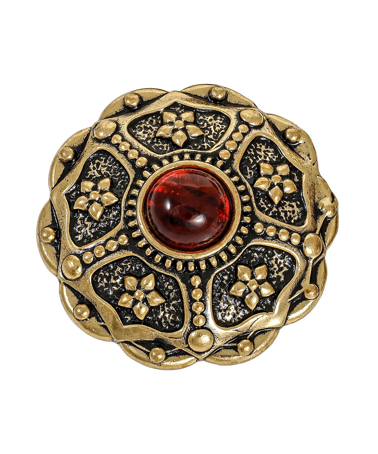 картинка Пуговица Цветок Большая 3608 от магазина El Corazon