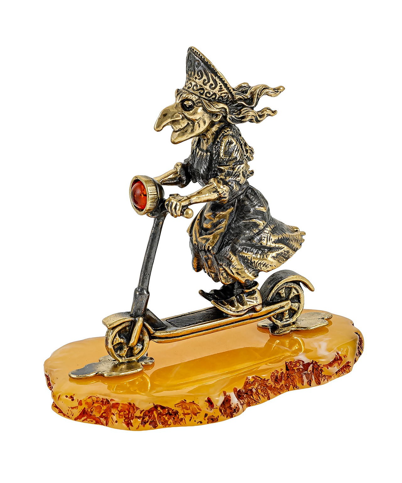 картинка Баба Яга в кокошнике 3687-Б, белый от магазина El Corazon