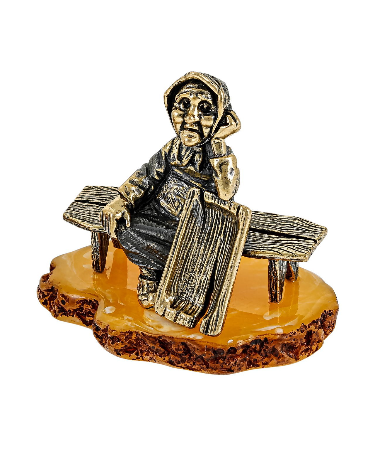 картинка Старуха у корыта 3657-Б, белый от магазина El Corazon