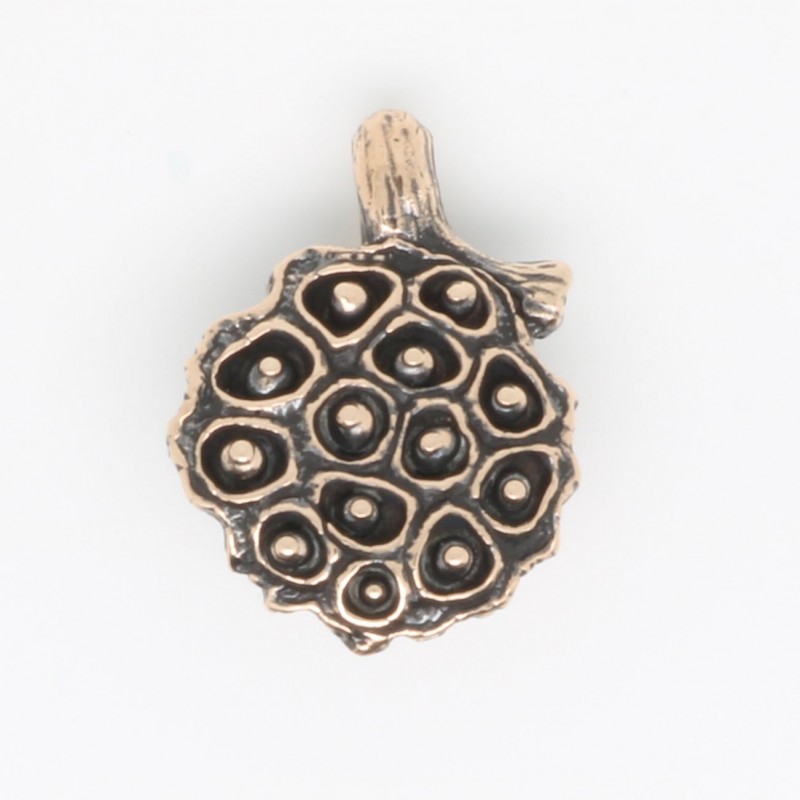 картинка Подвеска Коробочка лотоса РЗ-БП1262710БР от магазина El Corazon