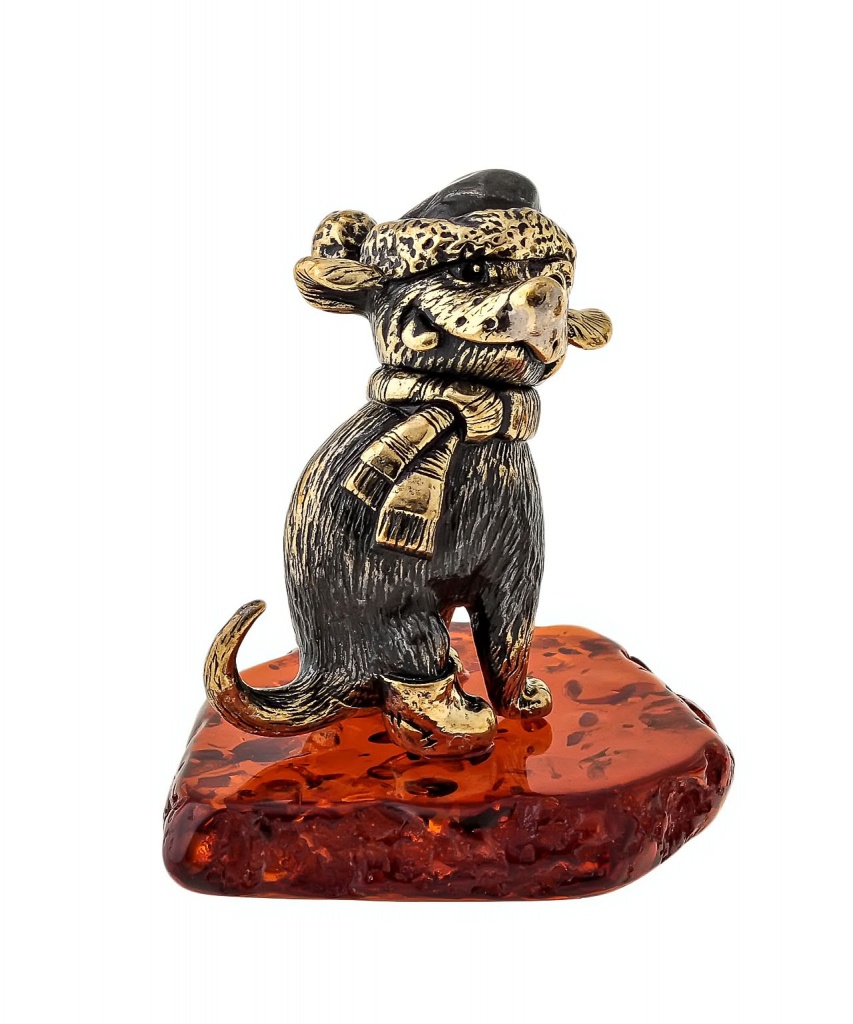 картинка Собака Зимнее счастье 1645 от магазина El Corazon