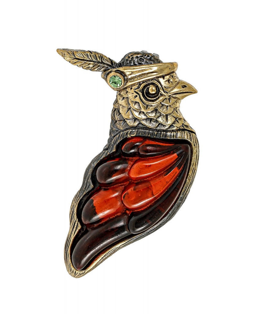 картинка Брошь Голубок 3623.4 от магазина El Corazon