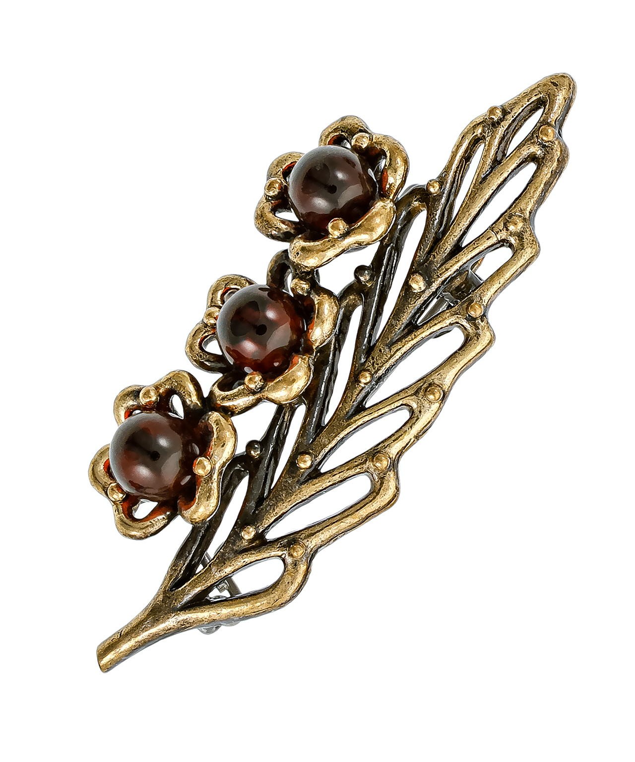картинка Брошь Веточка Цветы 1324.4 от магазина El Corazon