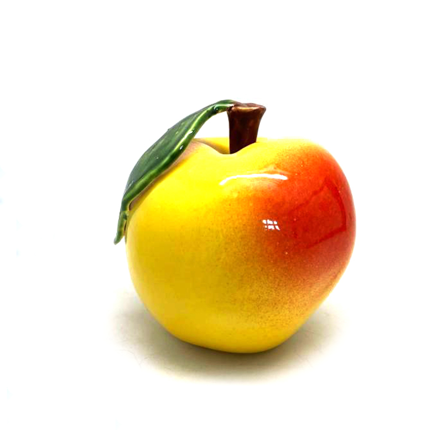 картинка Фарфоровое декоративное жёлтое Яблоко Sr-AH-128 от магазина El Corazon