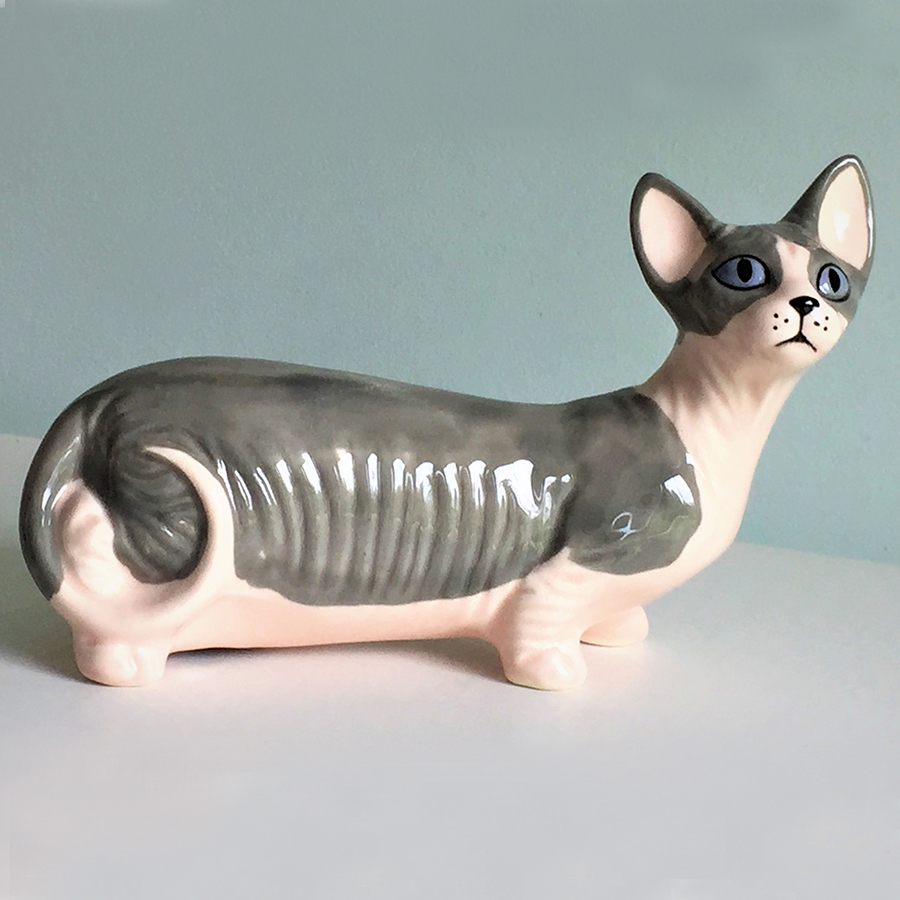 картинка Фаянсовая скульптура Бомбино в плаще Sr-VH-349 от магазина El Corazon