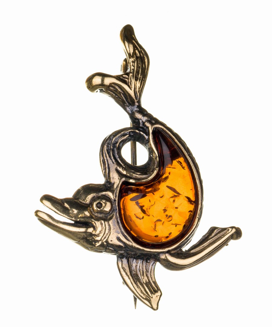 картинка Брошь Дельфинчик 687.4 от магазина El Corazon