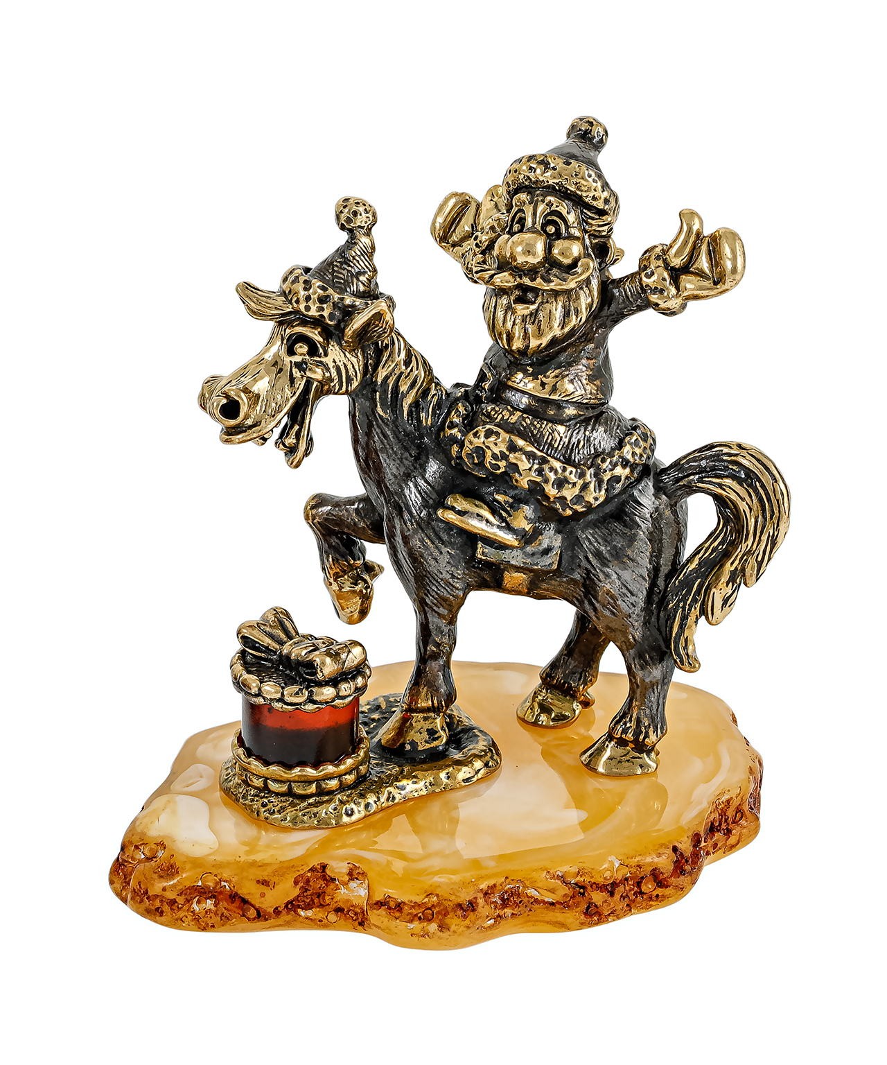 картинка Лошадь с дедулей 3605-Б, белый от магазина El Corazon