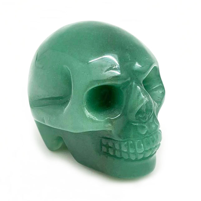 картинка Череп - символ выдержки и спокойной внутренней силы из нефрита Sr-Skull-08 от магазина El Corazon