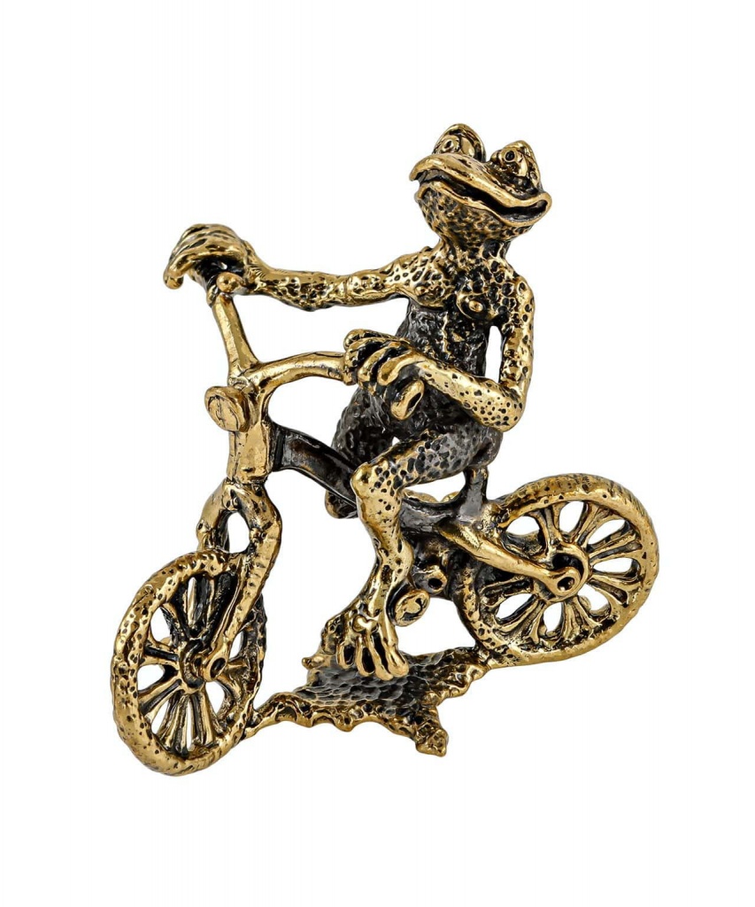 картинка Лягушка на Велосипеде б/п 1348.1 от магазина El Corazon