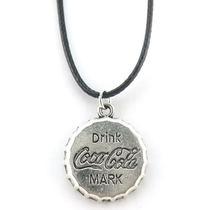 картинка Подвеска Drink Coca-Cola из ювелирного металла  от магазина El Corazon
