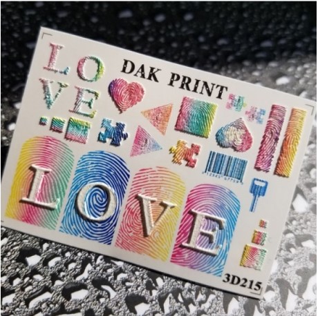 картинка Dak Print Слайдер дизайн 3D 215 от магазина El Corazon