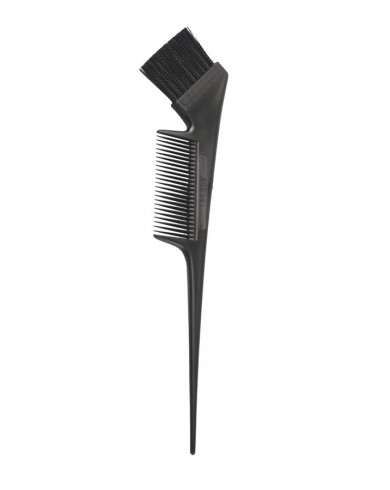 картинка Kapous Professional Кисть с расческой для окрашивания волос из искусственных волокон, черная от магазина El Corazon