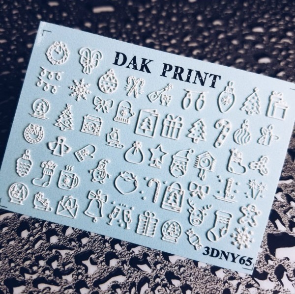 картинка Dak Print Слайдер дизайн 3D NY65 от магазина El Corazon