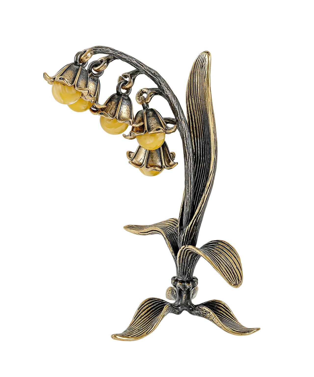 картинка Букет Ландыши лесные без подставки 3653.1-Б, белый от магазина El Corazon