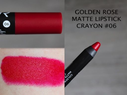 картинка Golden Rose 06 Матовая помада-карандаш для губ Matte Lipstick Crayon от магазина El Corazon