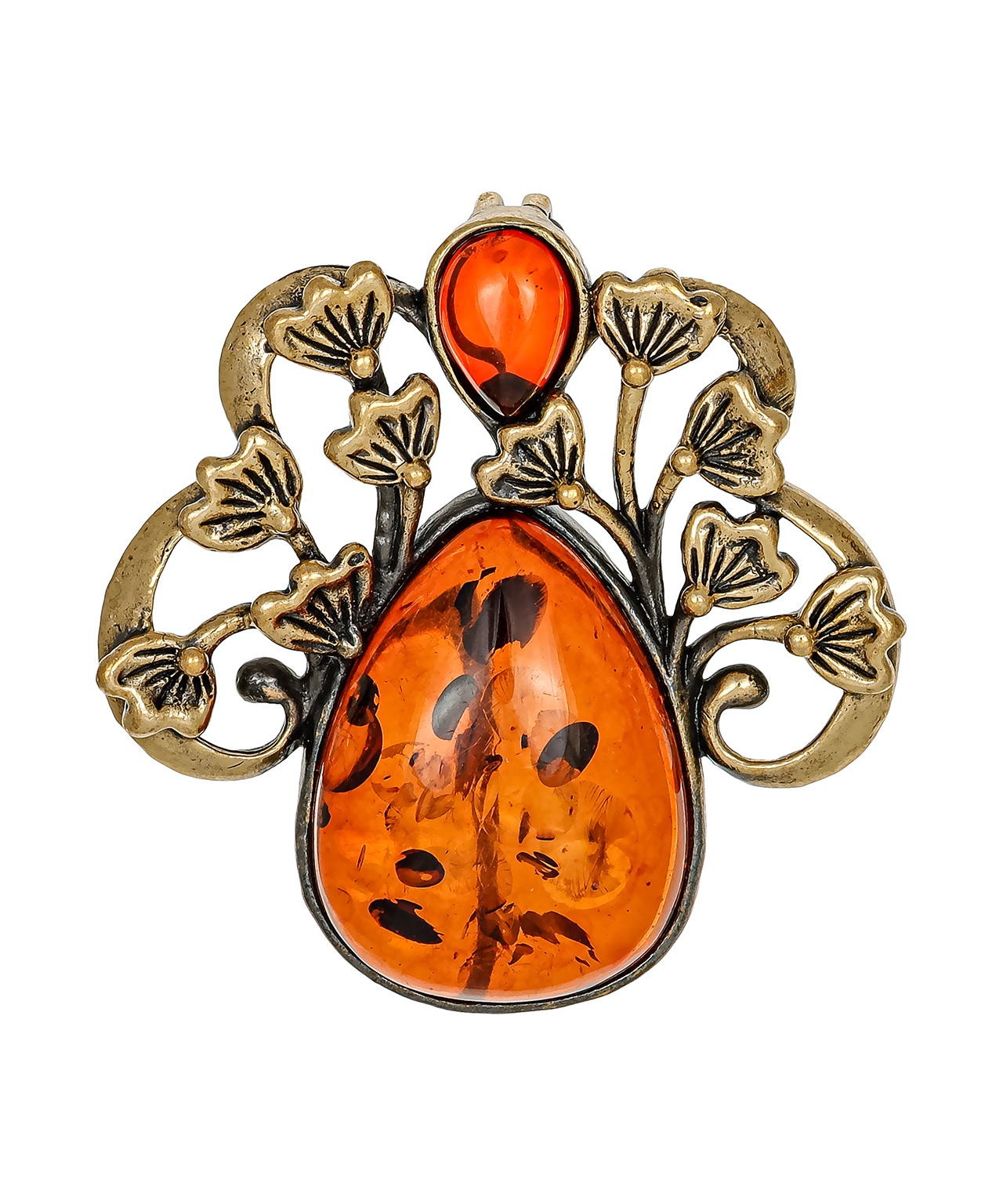 картинка Брошь Весенняя симфония 3862.4 от магазина El Corazon