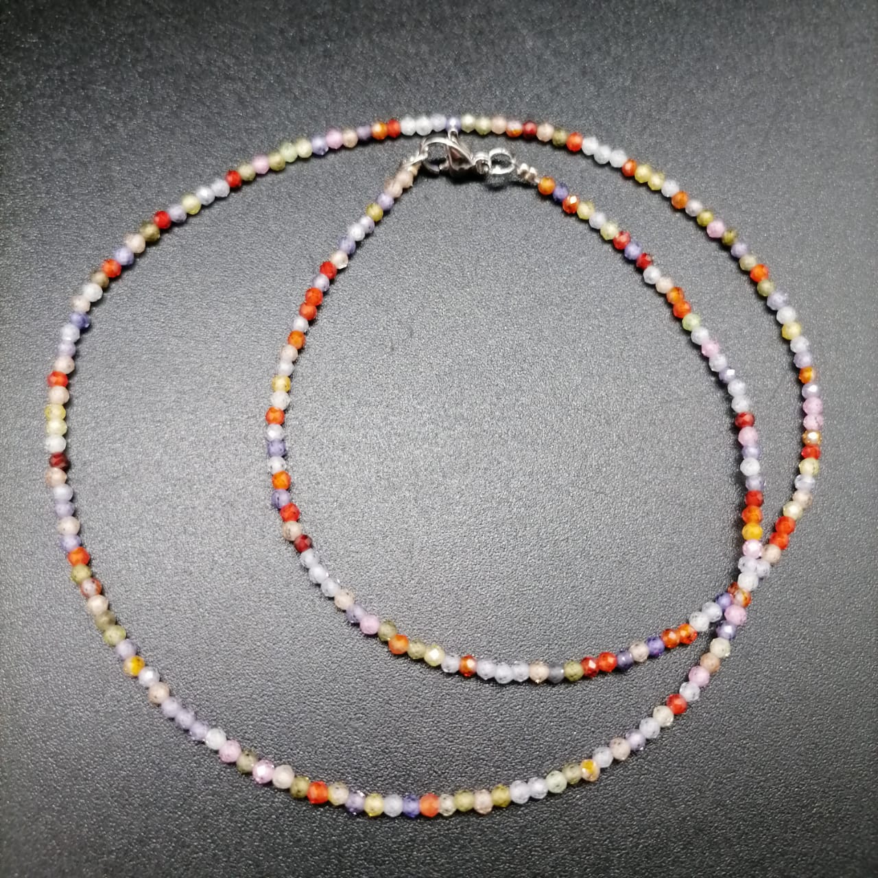 картинка Ожерелье - нитка 45 см Наборное (из разных натуральных камней) ШП400-39 от магазина El Corazon