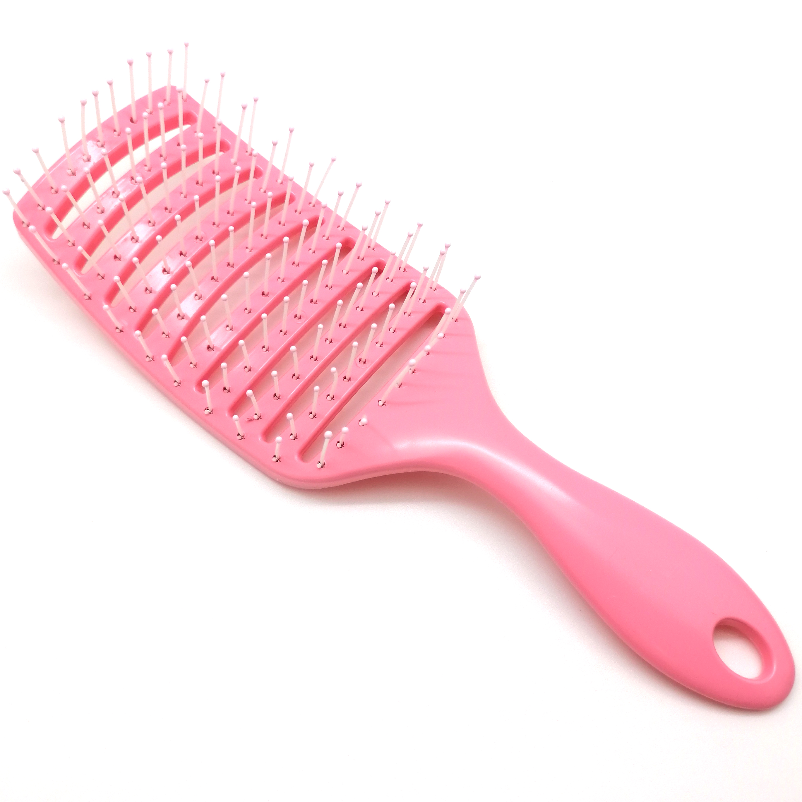 картинка Kaizer Массажная Щетка для влажных волос  розовая Brush139 от магазина El Corazon