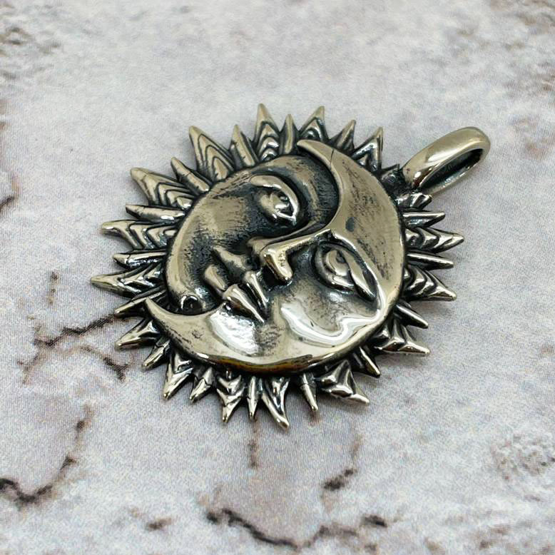 картинка Подвеска Солнце и луна РЗ-П001М от магазина El Corazon