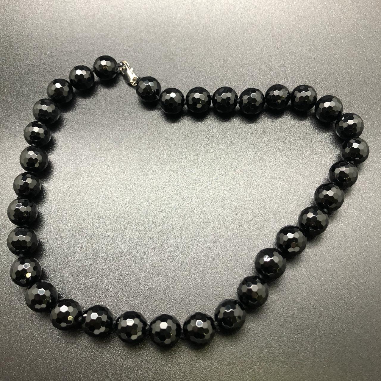 картинка Ожерелье Оникс черный 1 NL164 от магазина El Corazon
