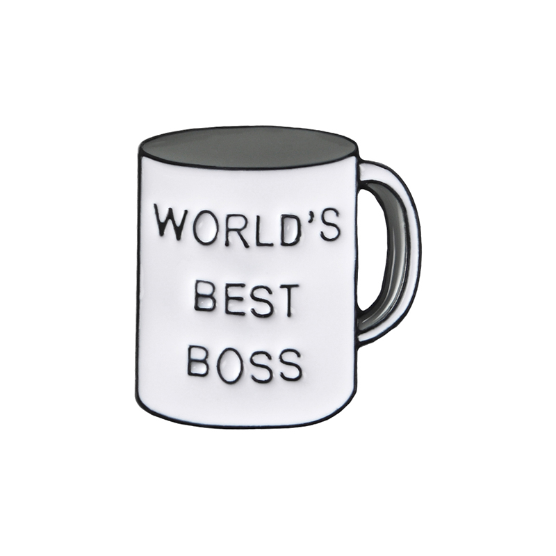 картинка Значок-пин Кружка Worlds best boss от магазина El Corazon