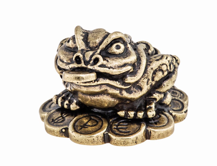 картинка Лягушка фен-шуй с монетами 567 от магазина El Corazon