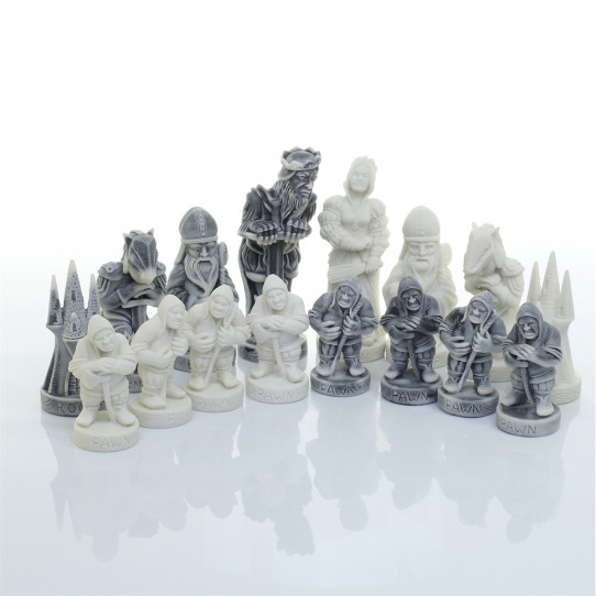 картинка Фигуры шахматные "Средневековье" комплект 32 шт. от магазина El Corazon