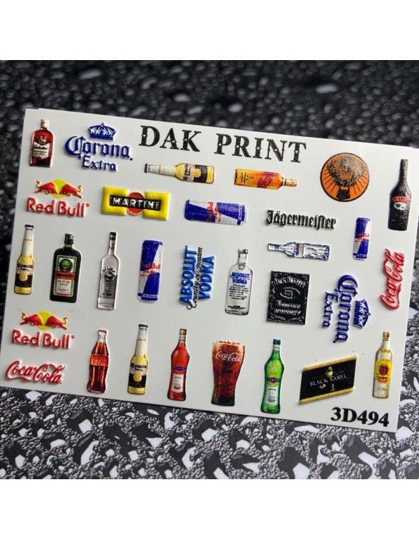 картинка Dak Print Слайдер дизайн 3D 494 от магазина El Corazon