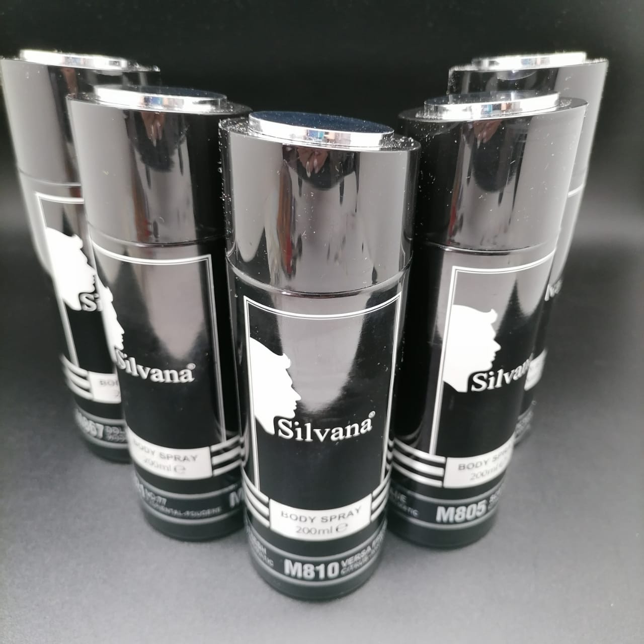 картинка Silvana Мужской парфюмированный дезодорант M821 №77 от магазина El Corazon