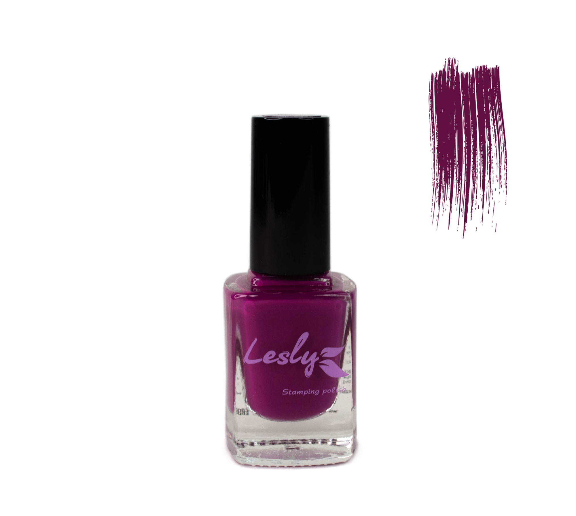 картинка Lesly Лак для стемпинга - Purple Sunset №87 от магазина El Corazon