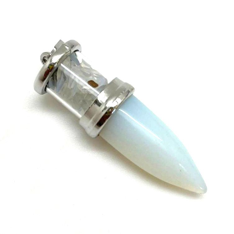 картинка Подвеска-маятник из натурального камня опал Kul093 от магазина El Corazon