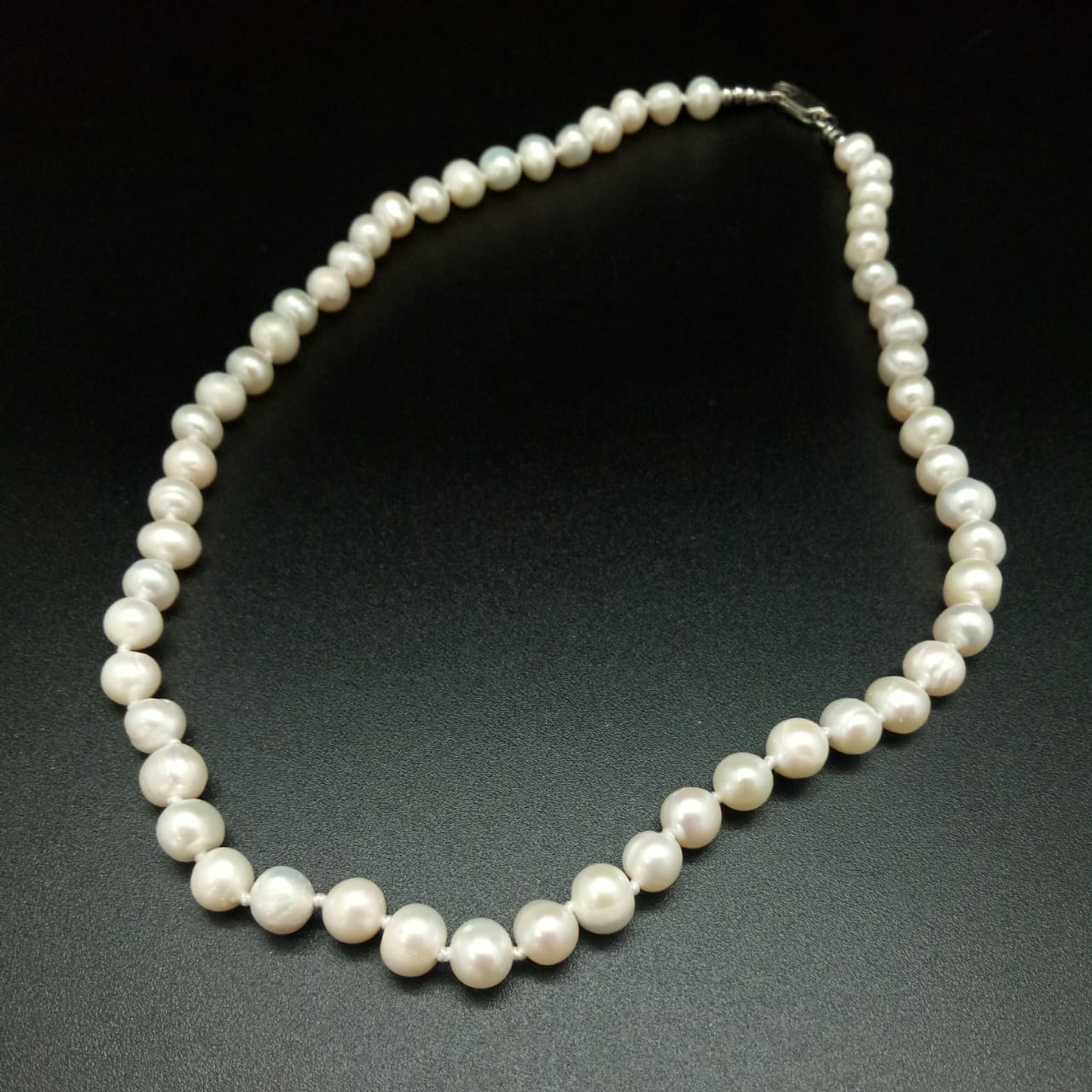 картинка Ожерелье из белого Жемчуга 42 см от магазина El Corazon