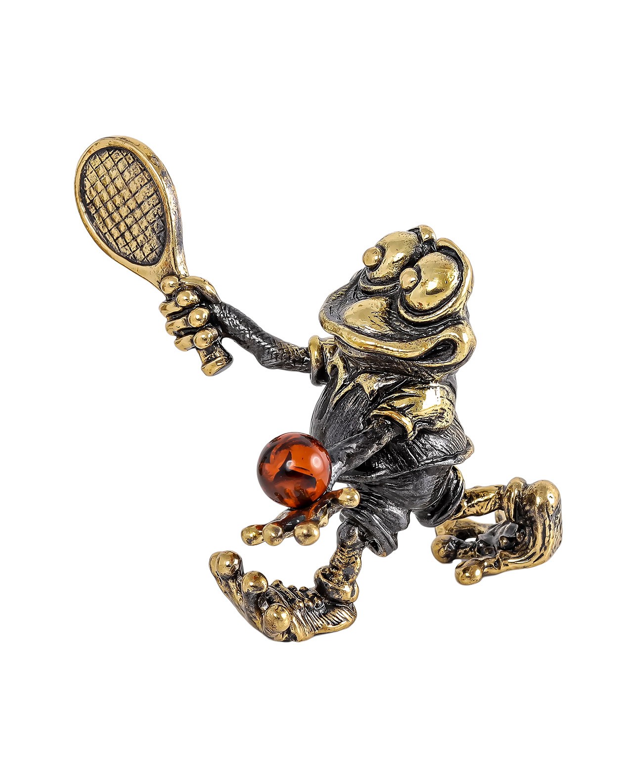 картинка Спорт Лягушка Теннис без подставки 1761.1 от магазина El Corazon