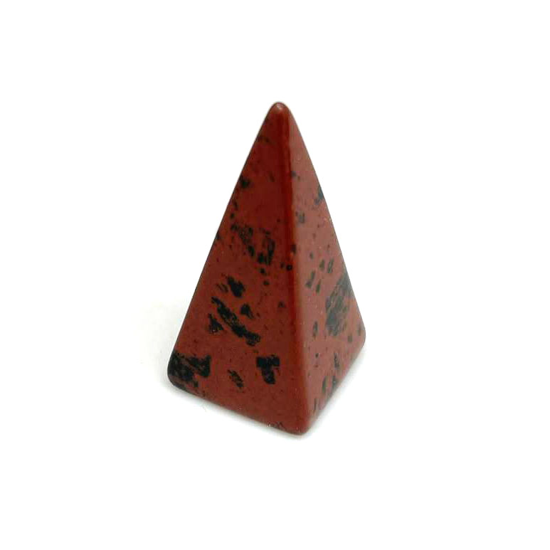 картинка Пирамидка K-min из красной яшмы Sr-Pyr-06 от магазина El Corazon