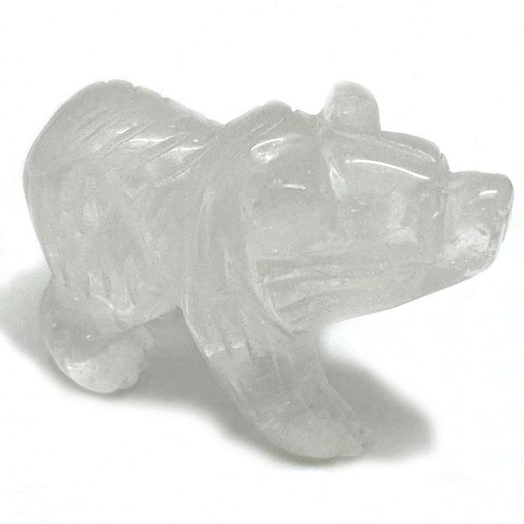 картинка Медведь-хозяин леса - символ силы кварц Sr-Bear-20 от магазина El Corazon