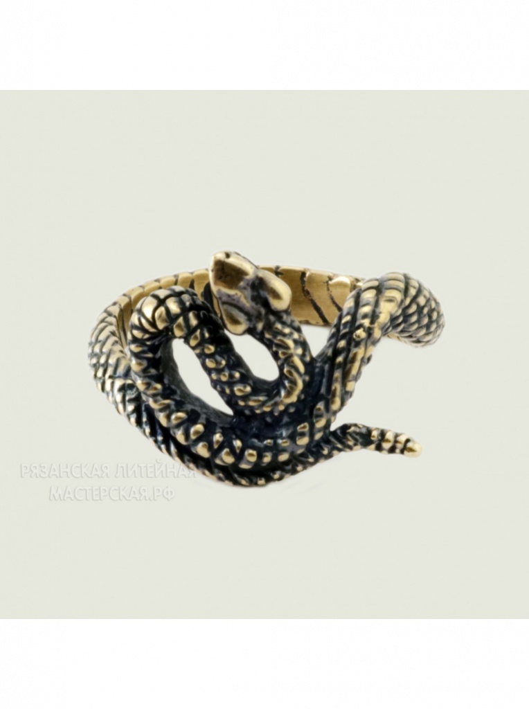 картинка Кольцо Змея №2 РЗ-К0564БР от магазина El Corazon