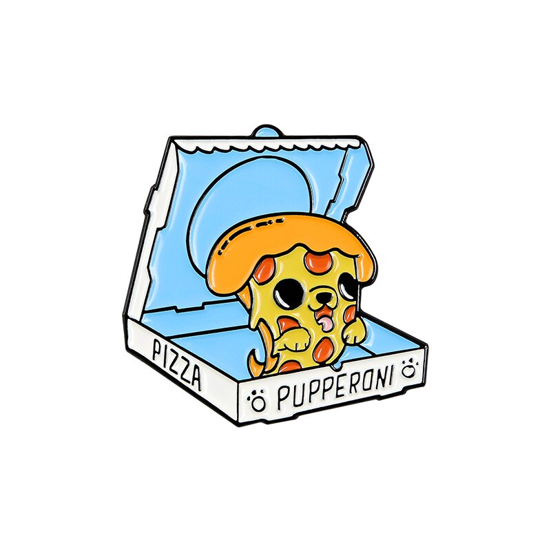 картинка Значок-пин Pizza Pupperoni от магазина El Corazon