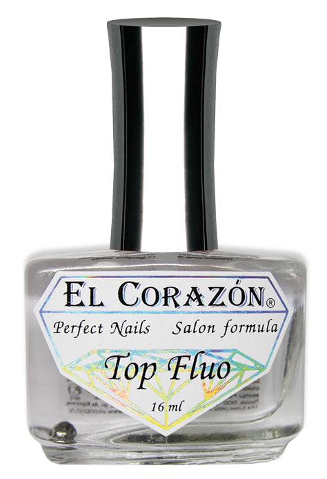 картинка El Corazon Perfect Nails №411 Флуоресцентный лак-топ "Top Fluo" 16 мл от магазина El Corazon