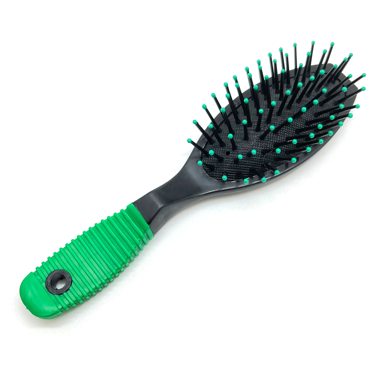 картинка Kaizer Массажная Щетка для волос 8582 зеленая  Brush142 от магазина El Corazon