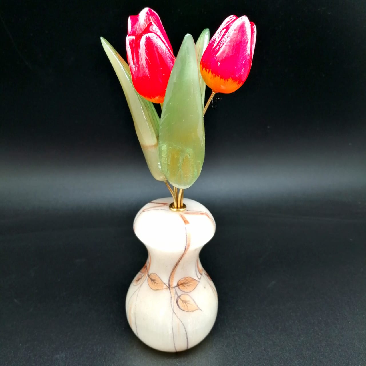 картинка Букет красных тюльпанов 03 от магазина El Corazon