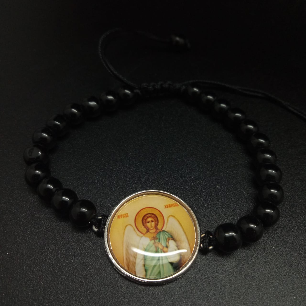 картинка Брояница из Агата с иконой Ангела Хранителя от магазина El Corazon