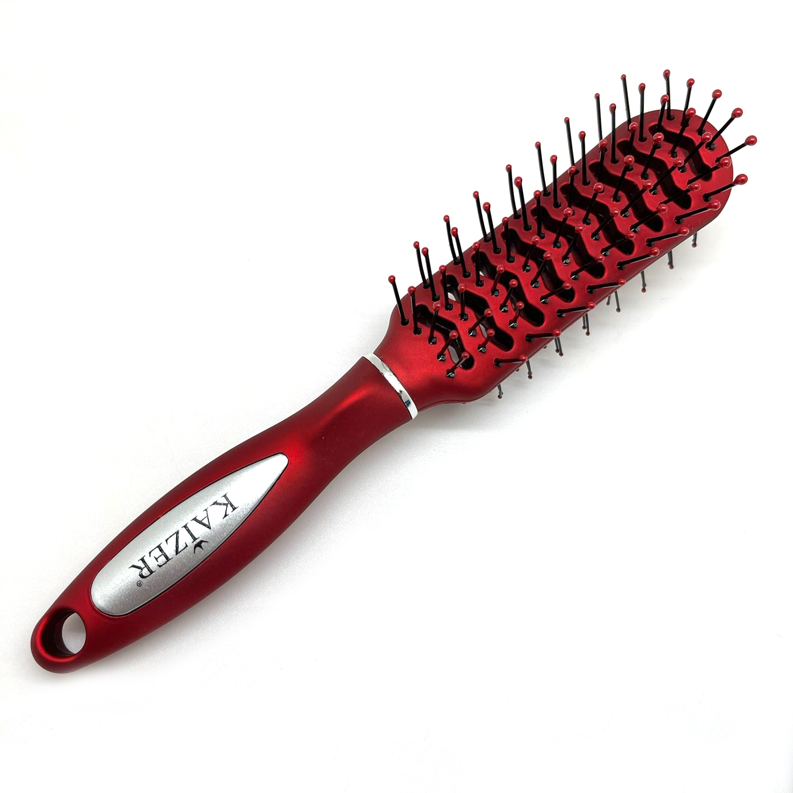 картинка Kaizer Массажная Щетка для волос 2013DAU  красная Brush151 от магазина El Corazon