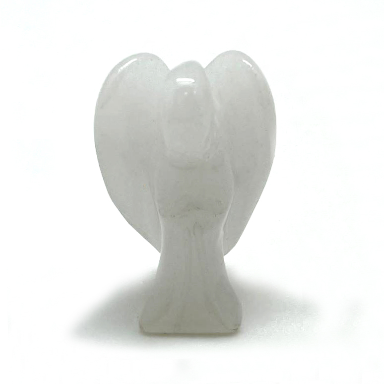 картинка Ангел символ озарения и просветления белый агат Sang-33 от магазина El Corazon