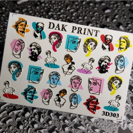 картинка Dak Print Слайдер Дизайн 3D 303 от магазина El Corazon