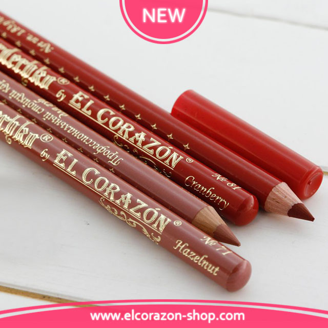 Новинки! Новые карандаши для губ Serdechko by El Corazon