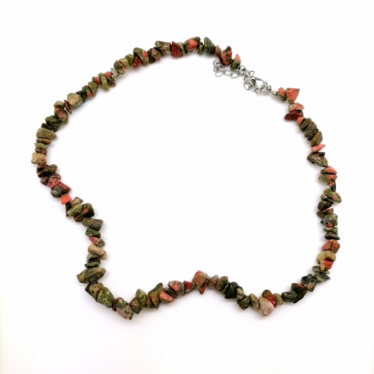 картинка Ожерелье с бусинами разного размера из Яшмы 42 см от магазина El Corazon